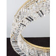 Lustra moderna cristal Aur 24k 12xE14/40W, Ring LU 2408/12/110 Gold Orion